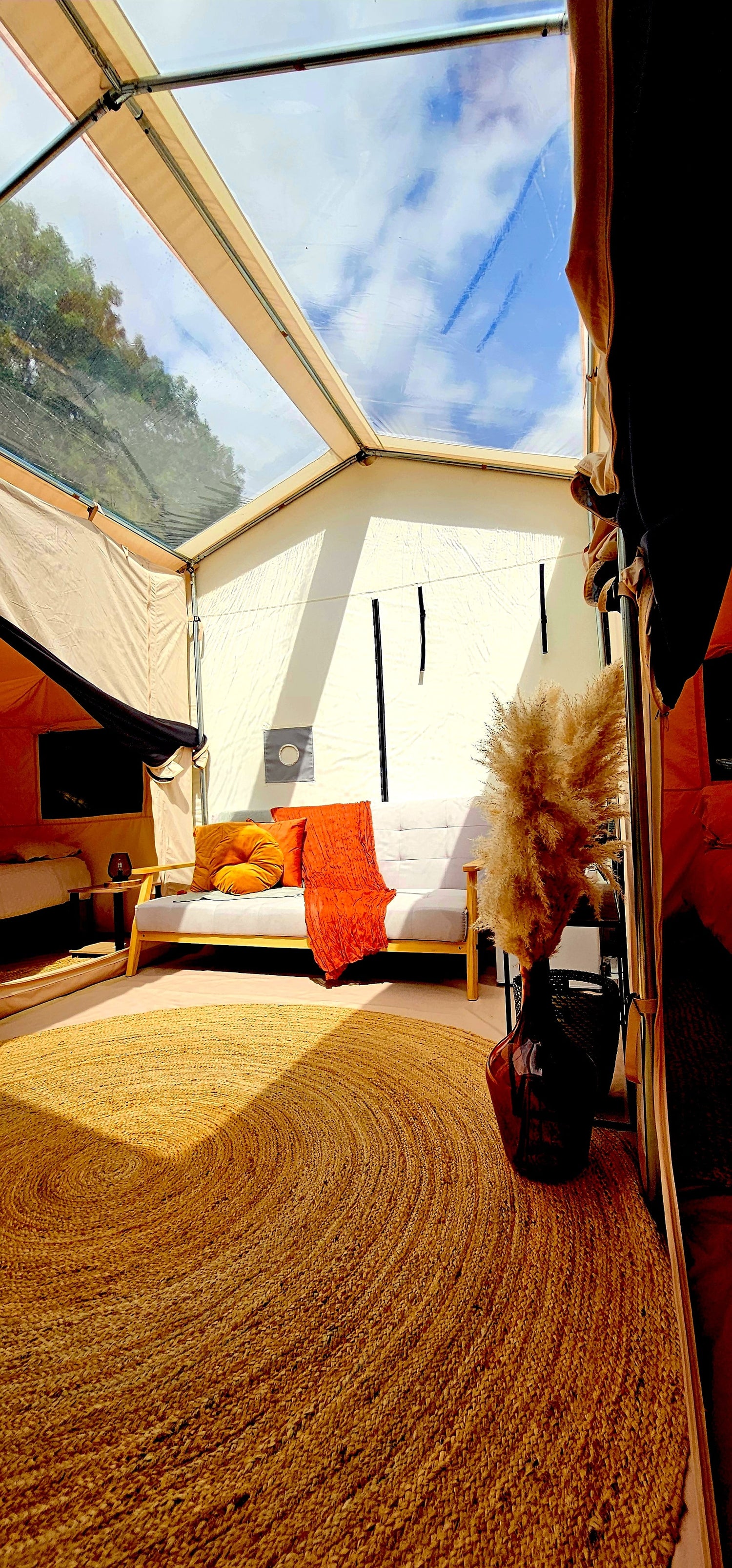 Willow Safari Tent Stay – Bell Tent Village Parks, Nottingham