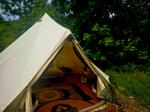 Majesty One Bell Tent Stay – Bell Tent Village Parks