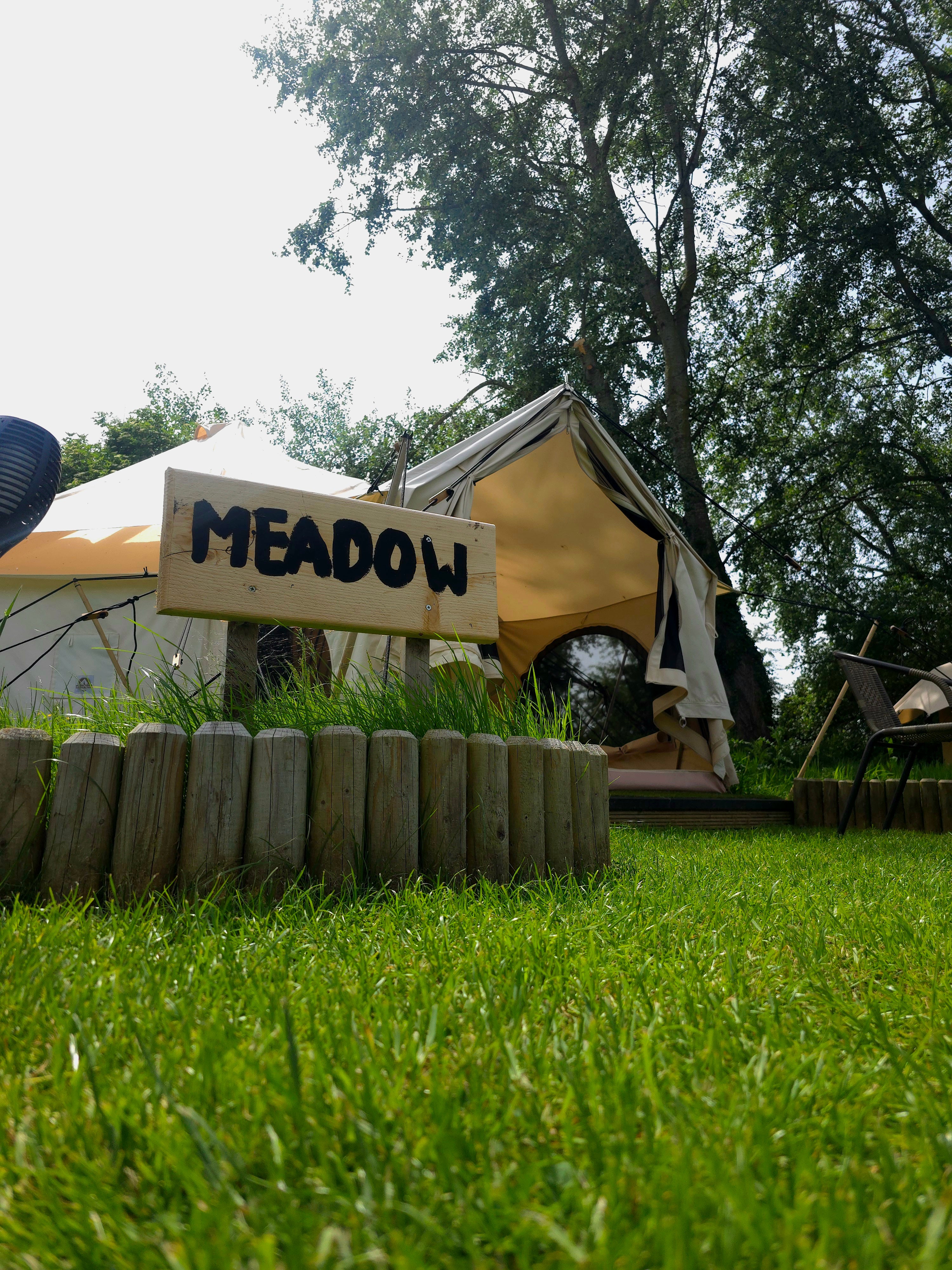 Meadow Bell Tent Stay – Bell Tent Village Parks