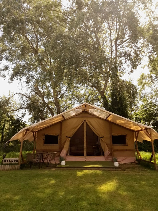 Willow Safari Tent Stay – Bell Tent Village Parks